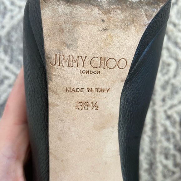 Jimmy Choo Talula black booties/boots size 38 1/2 - Picture 5 of 13